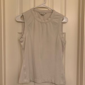 Club Monaco high neck white tank